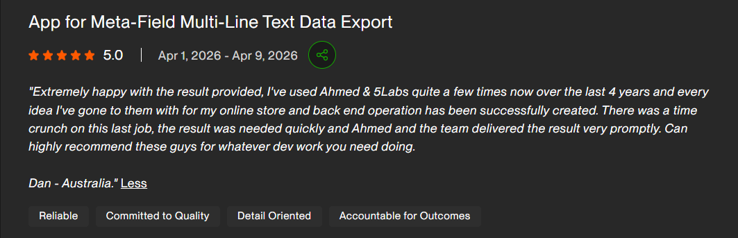 5labs client review
